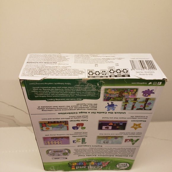 Leap Frog LeapLand Adventures Learning Video Game letters numbers shapes colors - Picture 5 of 9